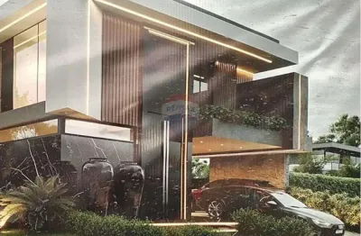 'casa magnifica com 5 suítes  à  venda no villagio  firenze: luxo e conforto'