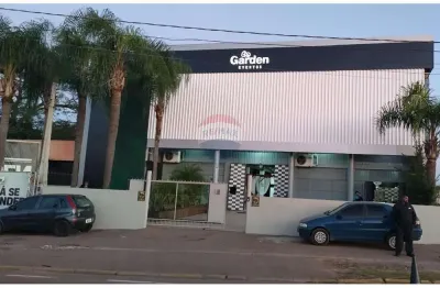 Alugo prédio comercial de 450 m² na parte superior, onde funcionava o garden club.  avenida principal de gravataí rs