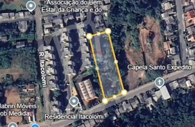 Terreno à venda na Rua Itacolomi, 4586, Santa Cruz, Gravataí