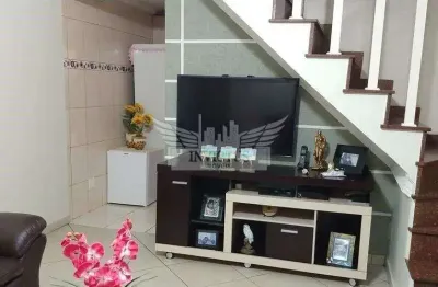 Sobrado com 3 dormitórios à venda, 160m² - bairro vila curuçá, santo andré/sp.