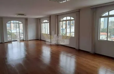 Apartamento com 4 quartos no edifício colonial para alugar, 250m² - centro de santo andré/sp.