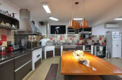 Sobrado em condomínio fechado com 4 quartos para alugar, 403m² - campestre, santo andré/sp.