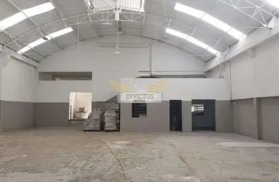 Galpão industrial para alugar, 1.350m² - campestre, santo andré/sp.
