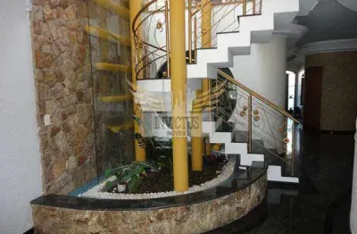 Sobrado 6 dormitórios para locação, 600m² - vila pires - santo andré/sp