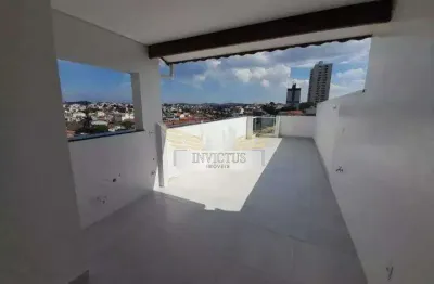 Cobertura sem condomínio com 2 quartos para comprar, 88m² - vila alzira, santo andré/sp.