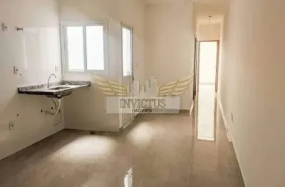 Apartamento sem condomínio com 2 quartos para comprar, 43m² - parque das nações, santo andré/sp