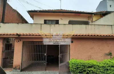 Casa com 2 dormitórios à venda, 200m² - bairro utinga, santo andré/sp