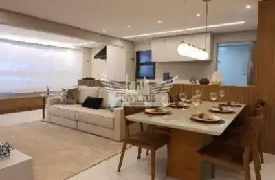 Apartamento 3 dormitórios à venda, 105m² - vila assunção, santo andré/sp
