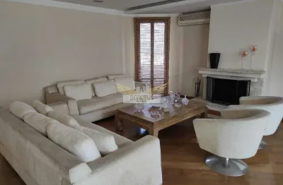 Apartamento com 4 suítes no residencial edificio rembrandt para comprar, 340m² - bairro jardim, santo andré/sp.