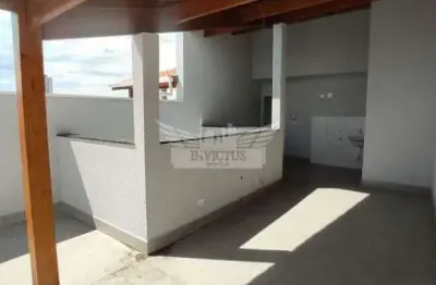 Cobertura sem condomínio com 2 quartos para comprar, 104m² - vila helena, santo andré/sp.