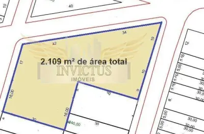 Terreno residencial para comprar, 2.109m² - bairro utinga, santo andré/sp.