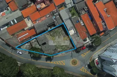 Terreno plano de esquina para comprar, 520m² - santa maria, são caetano do sul/sp.