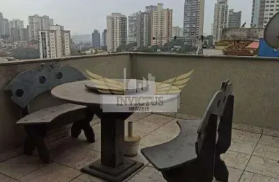 Cobertura sem condomínio com 4 quartos para comprar, 240m² - bairro jardim, santo andré/sp.