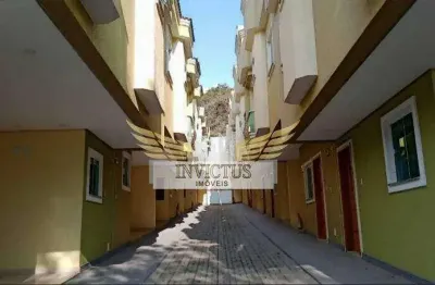Sobrado em condomínio fechado com 2 dormitórios à venda, 120m² - vila princípe de gales, santo andré/sp.