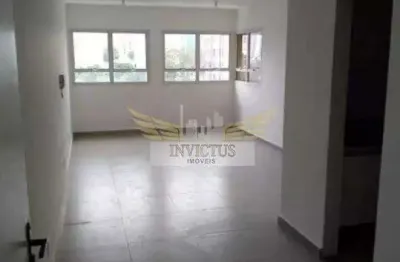 Sala comercial com renda no edifício faber trade center para comprar, 38m² - centro de santo andré/sp.