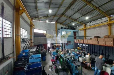 Galpão industrial para comprar, 225m² - vila carlina, mauá/sp.