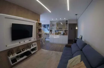 Apartamento com 3 dormitórios no condomínio parco toscana, 97m² - parque bandeirante, santo andré/sp.
