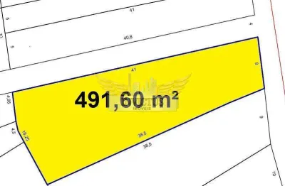 Terreno comercial para comprar, 491m² - parque novo oratório, santo andré/sp