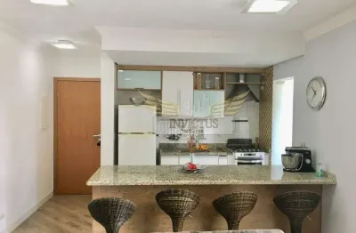 Apartamento 3 quartos mobiliado no condomínio ilha de rodes para comprar, 82m² - jardim bela vista, santo andré/sp.
