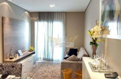 Apartamento 2 dormitórios para comprar, 63m² - campestre, santo andré/sp.