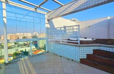 Cobertura com 3 quartos para comprar, 206m² - jardim do mar/são bernardo do campo/sp.