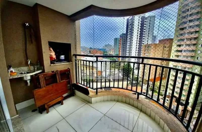 Apartamento com 3 quartos no edificio allegre para comprar, 118m² - vila valparaíso, santo andré/sp.