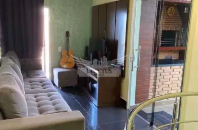 Cobertura duplex com 3 quartos no condomínio jardins de assunção para comprar, 103m² - casa branca, santo andré/sp.