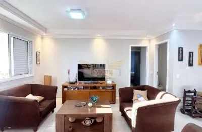 Apartamento de 3 quartos no condomínio boulevard para comprar, 118m² - vila bastos, santo andré/sp