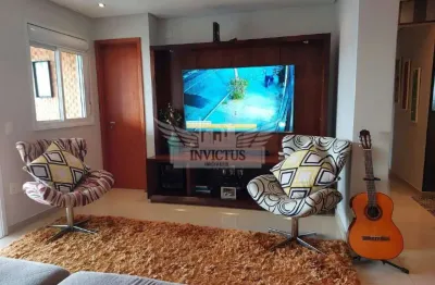 Apartamento com 2 suítes no edifício el shaday para comprar, 101m² - bairro jardim, santo andré/sp.
