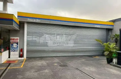 Salão comercial em posto de combustível para locação, 150 m² - jardim são caetano, são caetano do sul/sp