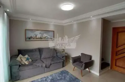 Cobertura com 3 dormitórios à venda, 168m² - parque das nações - santo andré/sp