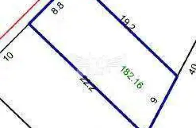 Terreno residencial/comercial à venda, 182m² - vila bastos, santo andré/sp.