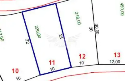 Terreno residencial à venda, 220m² - vila curuça, santo andré/sp.