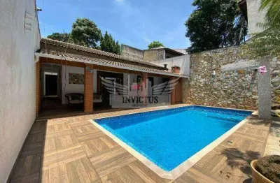 Sobrado alto padrão com 3 suítes para comprar, 495m² - campestre, santo andré/sp.