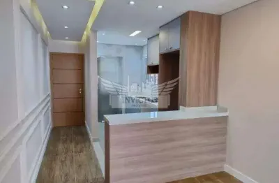 Apartamento residencial novo à venda, 64m² - campestre, santo andré/sp