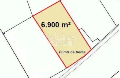 Terreno industrial à venda, 6.900m² - loteamento industrial coral, mauá/sp.
