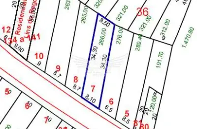 Terreno residencial/comercial à venda, 266m² - vila valparaíso, santo andré/sp.