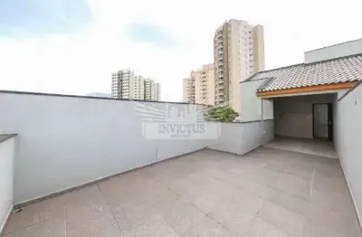 Cobertura sem condomínio 2 dormitórios à venda, 104m² - vila floresta, santo andré/sp.