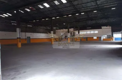 Galpão industrial com renda à venda, 4.975m² - casa grande, diadema/sp.