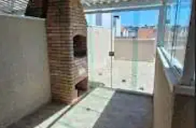 Cobertura sem condomínio nova com 2 dormitórios à venda, 84m² - vila junqueira, santo andré/sp.