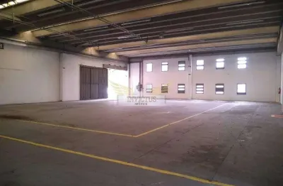 Galpão comercial para locação, 5.400m² - vila oásis, ribeirão pires/sp.