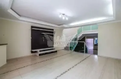 Sobrado com 3 quartos para comprar, 208m² - bairro bangu, santo andré/sp.