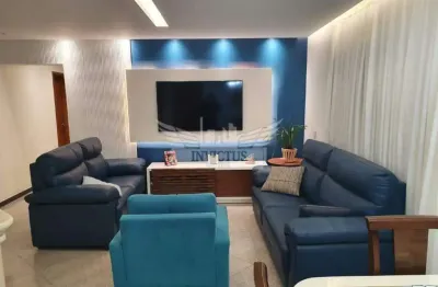 Apartamento com 3 quartos para comprar no residencial village, 125m² - bairro campestre, santo andré/sp.