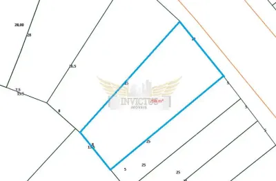 Terreno residencial para comprar, 250m² - jardim stella, santo andré/sp.