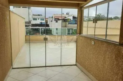 Cobertura sem condomínio 2 dormitórios à venda, 94m² - bairro paraíso, santo andré/sp.