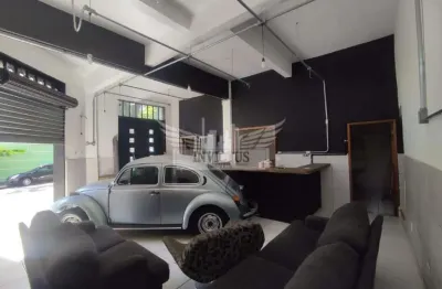 Salão amplo para locação, 100m² - vila alpina, santo andré/sp.