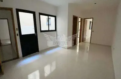 Apartamento sem condomínio com 2 quartos para comprar, 50m² - jardim alvorada, santo andré/sp.