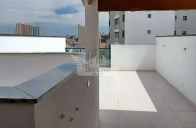 Cobertura sem condomínio com 2 quartos para comprar, 107 m² no bairro silveira em santo andré.