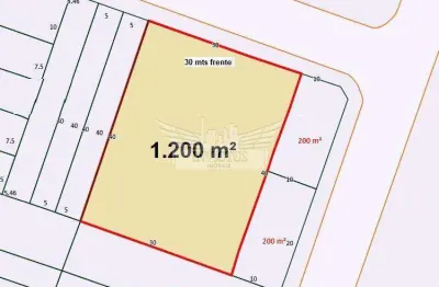 Ótimo terreno residencial/comercial com localização privilegiada à venda, 1.200m² - paraíso, santo andré/sp.