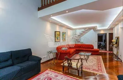 Lindo sobrado com 3 suítes à venda, 310m² - casa branca, santo andré/sp.